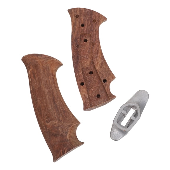 ELAYARD Wood Replacement Handle Kit for Kitchen Cutters with Ergonomic Comfortable Grip and Design