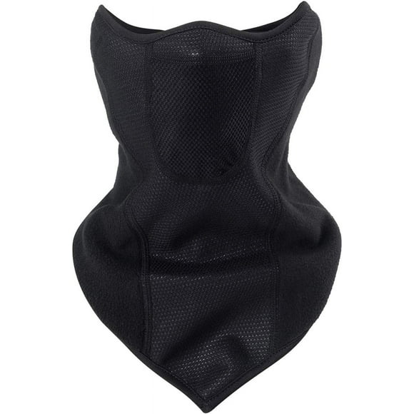 Jinsinto Half Face Mask Anti-Cold Extended Face Cover Windproof Winter Fleece Face Protection Ski Mask Neck Gaiter Balaclava With Breathable Holes Earmuffs For Motorcycle Snowboard Cycl