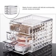 thumbnail image 3 of BESTYASH Dressing Table Organizer Transparent Acrylic Drawer Storage For Women 1Set, 3 of 8