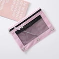 thumbnail image 5 of JUNWELL sovlvnd 3-Ring Pencil Pouch  Oxford Cloth  Sky Blue, 5 of 5