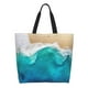 thumbnail image 1 of Balery Beach Bolsa Tote Estilo Estético con Cremalleras, Bolsa de Hombro, Bolsa de Compras Grande y Plegable, 1 of 8