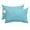 Aqua, Teal, Cyan, variant on Navy Blue Outdoor Pillows for Chaise Lounge Chair Waterproof Lumbar Pillows with Insert&Adjustable Elastic Strap Beach Headrest Pillow Farmhouse Vintage Blue Solid Color Modern Pool Pillow 11"x16"