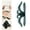 D, variant on Paper Heavy duty fixed clip - strong, lightweight, practical for documents, cables, paper organization - suitable for home & garden