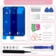thumbnail image 4 of Reemplazo de cristal trasero ZNZHKR 15 para iPhone 15 rosa de 6.1 pulgadas, 4 of 7