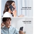 thumbnail image 5 of Compatible with iPhone 15 Pro Case with Screen Protector,Upgraded Liquid Silky Soft Silicone Cover,Fashionably  for Men Women Girls,Protective Phone Case 6.1",Dark Blue, 5 of 12