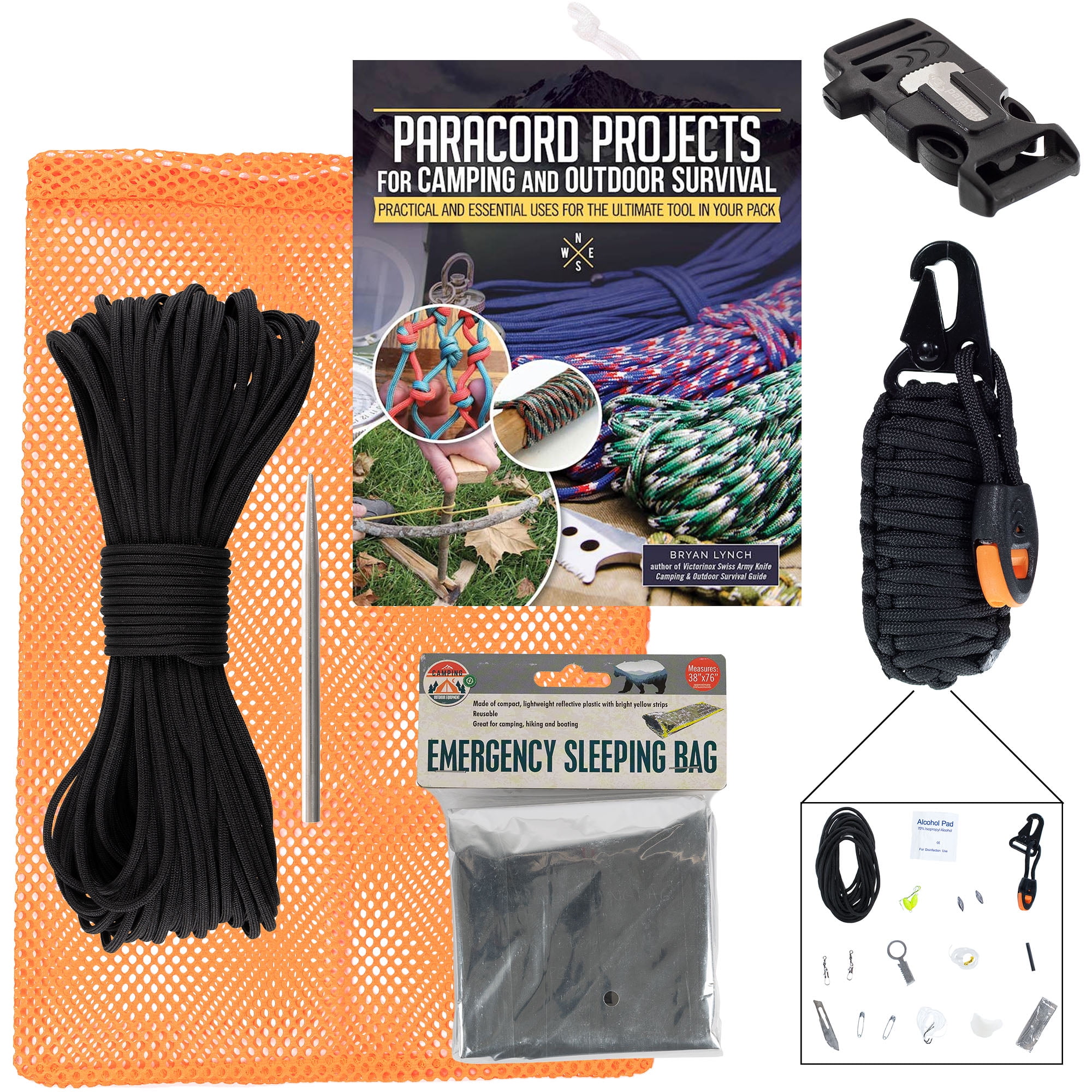 Lifeline Ultralight Survival Kit 29 Piece Ultralight Hiking Camping Safety 4052