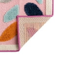 thumbnail image 7 of Unique Loom Aruba Outdoor Collection Area Rug - Oranjestad (2' x 6' Runner Pink/Gold), 7 of 7