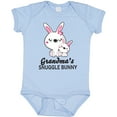 thumbnail image 3 of Inktastic Grandma's Snuggle Bunny Easter Girls Baby Bodysuit, 3 of 5
