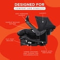 thumbnail image 5 of Baby Trend EZ-Lift Plus Lightweight Infant Car Seat w/ Cozy Cover, Modern Khaki, 5 of 12