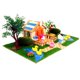 thumbnail image 5 of 3D Wooden Dolls House Garden Model Hands Children Festival Gifts Orange Sunnimix Jardín de casa de muñecas de bricolaje, 5 of 8