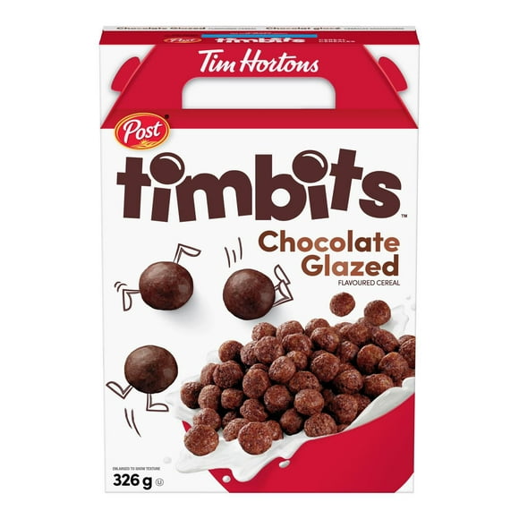 Céréales Timbits Chocolat glacé de Post Poids 326g