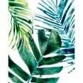 thumbnail image 3 of Vess, June Erica 12x14 Black Modern Framed Museum Art Print Titled - Tropical Leaf Medley I, 3 of 5