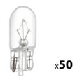 thumbnail image 3 of ECCPP 50x Instrument Cluster Dash Panel Lights T10 White Halogen Lights Bulbs W5W 147 152 158 159 161 168 184 192 193 259 280 285 447 464 501 555 558 585 655 656 657 1250 1251 1252 2450 2652 2921, 3 of 5