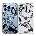 thumbnail image 4 of Funda de teléfono de Marvel, carcasa transparente de Iron Man y Spiderman para iphone 11, 12pro Max, 14 plus, 13 Mini, SE, X, XR, 7, 8 Plus, 6, 6s Plus, XS MAX, 4 of 4