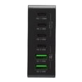 thumbnail image 1 of 220W USB C Charger Block, Laptop Fast Charging Station 6-Port PD 100W Fast Charger Hub for Phone Tablet, 1 of 7