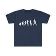 thumbnail image 1 of Human Evolution Baseball Player Unisex T-shirt, S-3XL, 1 of 2