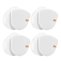 Nispira XFFK560 Replacement Foam Filters for Shark Upright Vacuum UV650, UV725, ZU560, ZU560C, ZU561, ZU562, ZU572, ZD400, ZD402, ZD201. Part XHEPA560, XFFKZD400, XHFZD400, 4 Packs