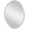 thumbnail image 1 of Spancraft Glass 206-2230 Oval Beveled Mirror, 22" x 30", 1 of 3