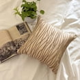 thumbnail image 3 of Throw Pillow Covers, 22x22 inch (55x55 cm) Pillow Case, Beige Decorative Pillow Cover, Jute Cord Throw Pillow Cover, Art Silk Square Throw Pillow Cover, Contemporary - Jute Cords, 3 of 10