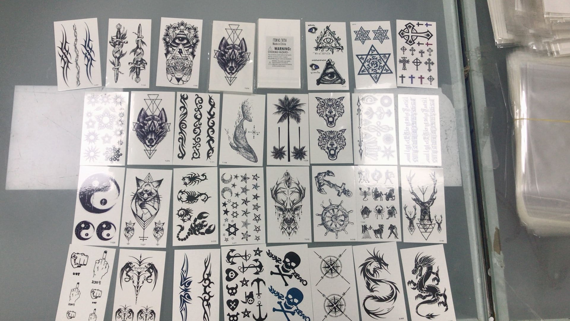More Temporary Tattoos Men Women Kids