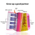 thumbnail image 3 of Accordion,With Buckle Musical Buckle Musical Button Musical Button Hand-eye Abs Material With 24-key Material With Buckle Rusuo Qisuo Dsfen Siuke Buzhi, 3 of 7