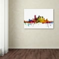 thumbnail image 3 of Michael Tompsett 'Pittsburgh Pennsylvania Skyline' Canvas Art, 3 of 4