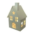 thumbnail image 3 of kkbbma House Candle Holder, Metal Art Hollow House Candle Holders, Farmhouse Tealight Holder, Candle Lantern Desktop Decorations for Home Christmas Decor, 3 of 8