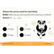 Hot Dots Laugh it Up! Vocabulary Development Cards, Homophones