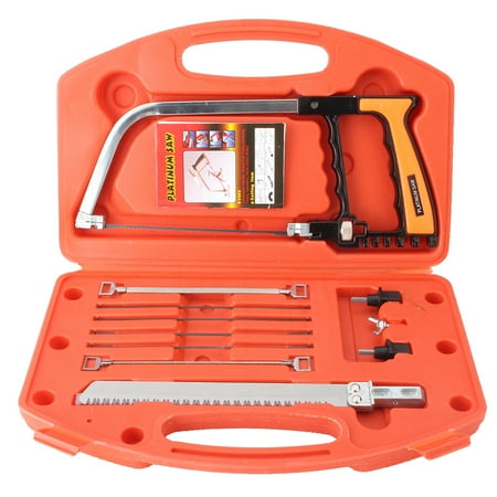 Universal Hand Saws DIY Tools Kit Steel Glass Wood Working Cutting with Extra 5 Metal Saw