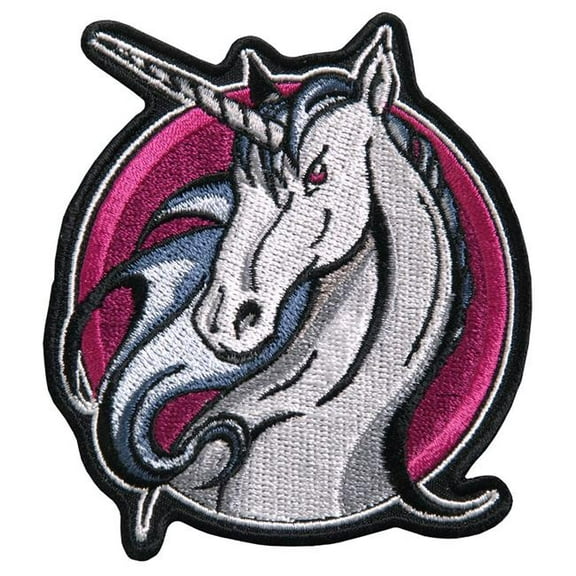 Hot Leathers PPA7480 Unicorn 3.5" x3.5" Patch 3.5X3.5