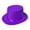 Purple, variant on Top Hat For Women Classic Solid Color Satin Band Hat Formal Costume Hat For Adults Multi-Color Party Accessory For Magicians Halloween And Cosplay Orange