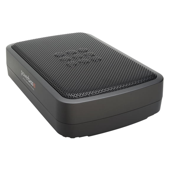 PowerBass PB-US62 - Compact Amplified Subwoofer System - Dual 6" Subwoofers w/ Remote Gain Control
