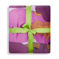 Pardon My Fro Harmony Purple Sherpa Fleece Throw Blanket for Women, 50