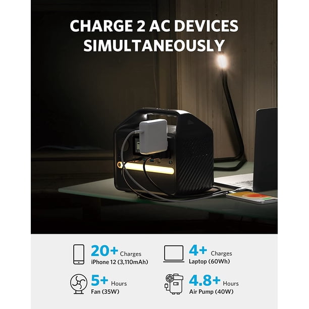 Anker PowerHouse 521 - Outdoor portable power units - Walmart