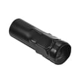thumbnail image 6 of Uxcell 3 Inch Tall E14 Iron Candle Shape Socket Covers for Chandelier Black 10 Count, 6 of 7