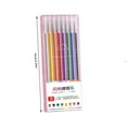thumbnail image 2 of 12-Count Glitter Gel Pens, 1.0Mm Tip Shiny Colored Writing tools with 5Ml ink, Metallic Hued Drawing Supplies for Adult Crafting, Doodling, Scrapbooking, Hand Lettering & Creative, 2 of 2