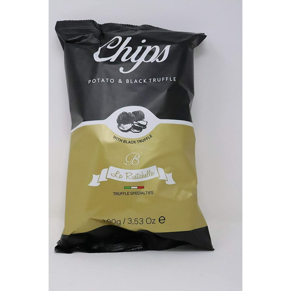 La Rustichella Potato and Black Truffle Chips with Black Truffle 3.5