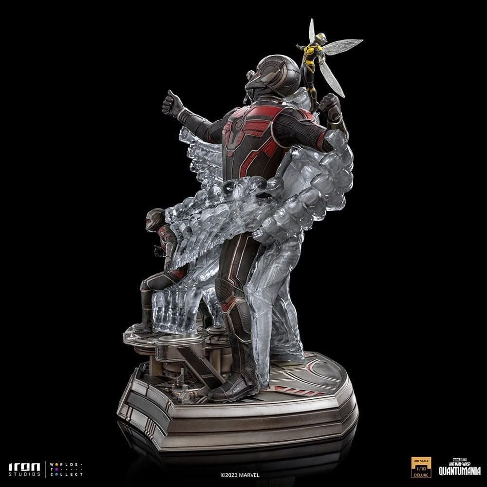 Iron Studios Ant-Man and The Wasp Quantumania: Ant-Man and The Wasp Deluxe Art Scale 1/10 Scale Polystone Statue