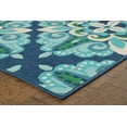 thumbnail image 2 of Oriental Weavers Meridian Area Rug 2206B Blue Diamond Curls 2' 3" x 7' 6" Rectangle, 2 of 2