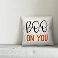 thumbnail image 3 of Creative Products Boo On You 18x18 Spun Poly Pillow, 3 of 3