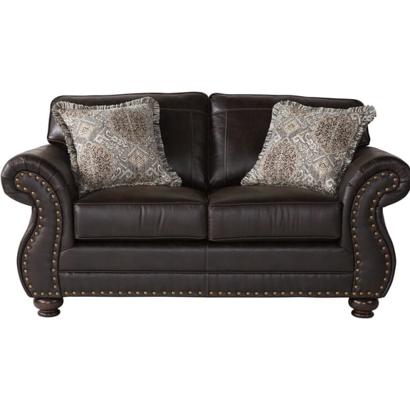 Rolled Arms American Loveseat | Used in Main Areas | Hand - Made Durable Fabric | Solves Seating Comfort Problem