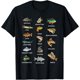thumbnail image 1 of Types Of Freshwater Fish Species Fishing Fisherman Anglers Camiseta para hombre, 1 of 7
