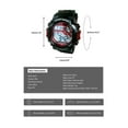 Men's Digital Sport Wristwatch Plastic Strap