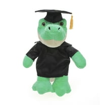Made by Aliens Personalized Gator Stuffed Animal Plush Toy – Perfect Gift for Graduation Name or Your School Logo on Gown, Best for Any Grad School Kids 12 Inches