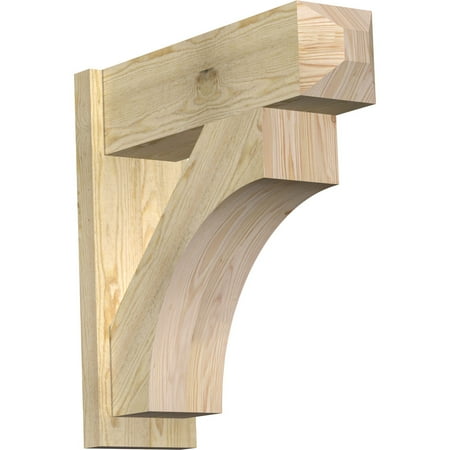 

Ekena Millwork 8 W x 26 D x 26 H Westlake Rough Sawn Craftsman Outlooker Douglas Fir