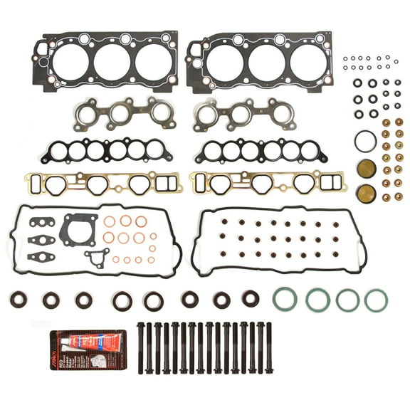 Evergreen HSHB2034 Head Gasket Set Head Bolts Fit 95-04 Toyota 4Runner Tacoma T100 Tundra 3.4 DOHC 5VZFE