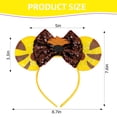 thumbnail image 5 of Diademas de Anime del Rey León y Mickey Mouse, diademas con lazo de carnaval para niñas, accesorios para el cabello con orejas de Pumba y jabalí para Cosplay de bebé, 5 of 5