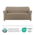 thumbnail image 3 of Housse de sofa extensible douce Pixel, housse de mobilier fabriquée avec 20 % de tissu recyclé, lavable à la machine, 3 of 9