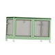 thumbnail image 2 of Armario portátil Strade Fareast Limited con tapas y puertas plegable verde, 2 of 8