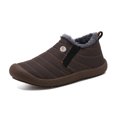 thumbnail image 1 of Zapatos de pareja con forro polar de invierno, zapatos de mujer impermeables de talla grande, zapatos casuales deportivos para hombre 35-48, 1 of 2